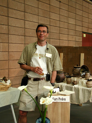 Gary At Hall of flowers show